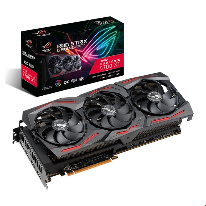 کارت گرافیک ایسوس Asus ROG RX 5700 XT 8G (دست دوم)